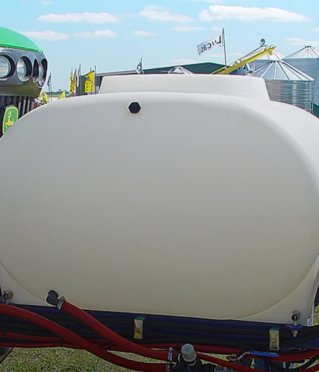 Full Draining Spray Tanks